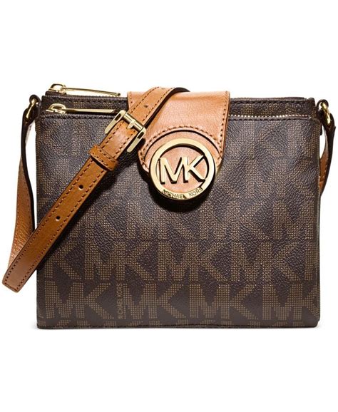 macy's michael kors crossbody handbags|Michael Kors flap top handbags.